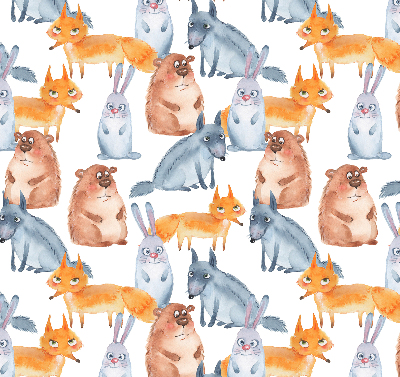 Modern roller blind con diseño de animales