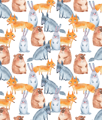 Modern roller blind con diseño de animales