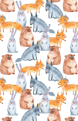 Modern roller blind con diseño de animales