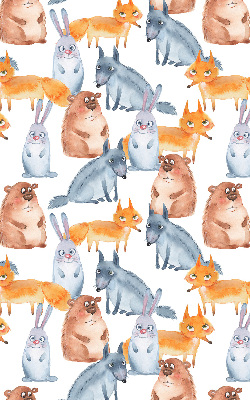 Modern roller blind con diseño de animales