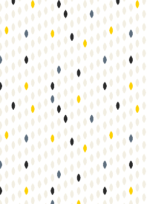 Modern roller blind con diseño de granos de colores