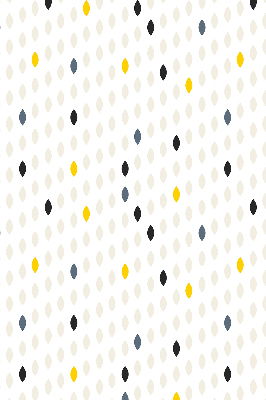 Modern roller blind con diseño de granos de colores