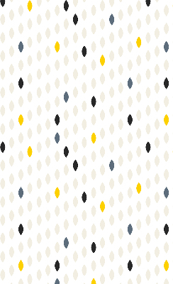 Modern roller blind con diseño de granos de colores