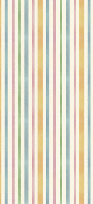 Modern roller blind con rayas verticales de colores