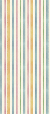 Modern roller blind con rayas verticales de colores