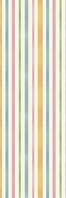 Modern roller blind con rayas verticales de colores