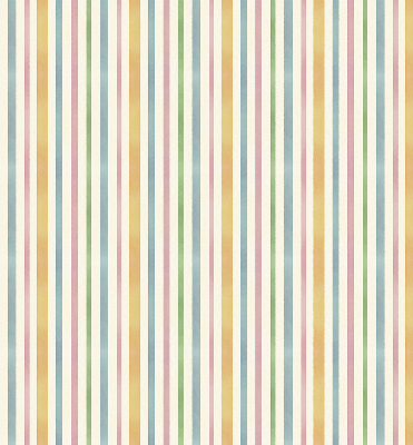 Modern roller blind con rayas verticales de colores