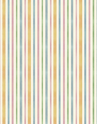 Modern roller blind con rayas verticales de colores