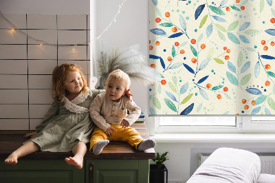 Modern roller blind en color fresno de montaña