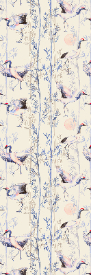 Modern roller blind con diseño de garzas