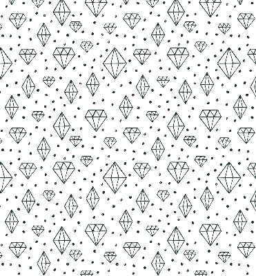 Modern roller blind con diseño de diamantes