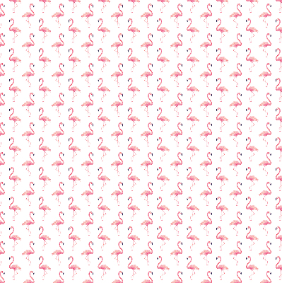 Modern roller blind con estampado de flamencos