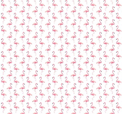 Modern roller blind con estampado de flamencos