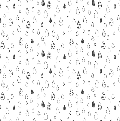 Estor enrollable con diseño de gotas