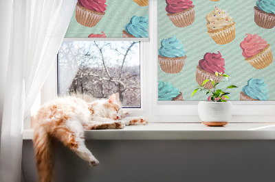 Modern roller blind con diseño Magdalenas