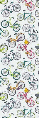 Estor enrollable con estampado de bicicletas