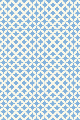 Estor enrollable con estampado de estrellas azules