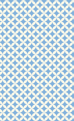 Estor enrollable con estampado de estrellas azules