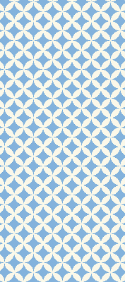 Estor enrollable con estampado de estrellas azules