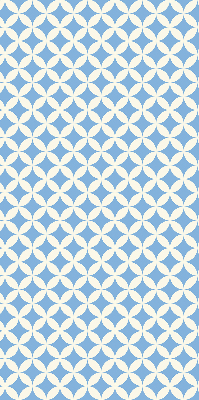 Estor enrollable con estampado de estrellas azules