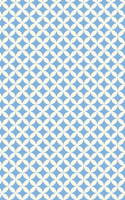 Estor enrollable con estampado de estrellas azules