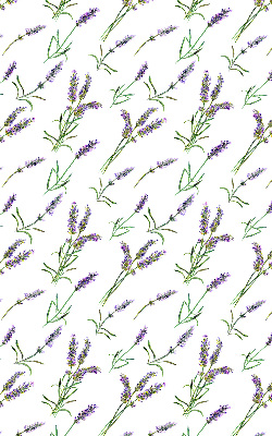 Estor enrollable para ventana con diseño en tono lavanda