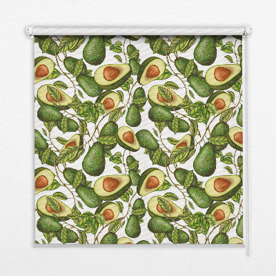 Estor enrollable con tejido en color palta