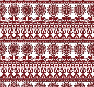 Modern roller blind con patrón marrón