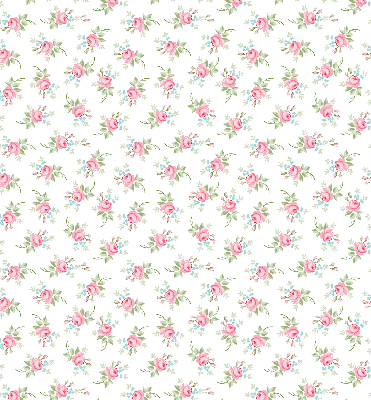 Estor enrollable para ventana con estampado de rosas