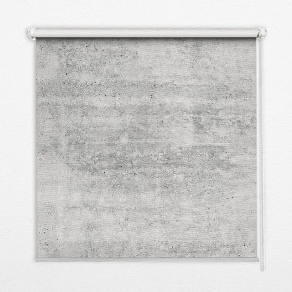 Estor enrollable para ventana con textura gris