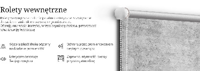 Estor enrollable para ventana con textura gris