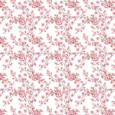 Estor enrollable con estampado de lirio rosa