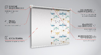 Modern roller blind de tela pesada