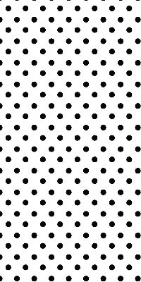Modern roller blind con diseño de puntos negros