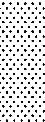 Modern roller blind con diseño de puntos negros