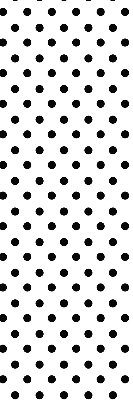 Modern roller blind con diseño de puntos negros