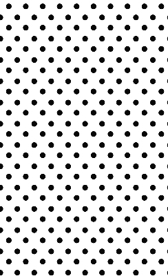 Modern roller blind con diseño de puntos negros