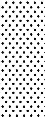 Modern roller blind con diseño de puntos negros