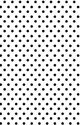 Modern roller blind con diseño de puntos negros