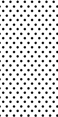 Modern roller blind con diseño de puntos negros