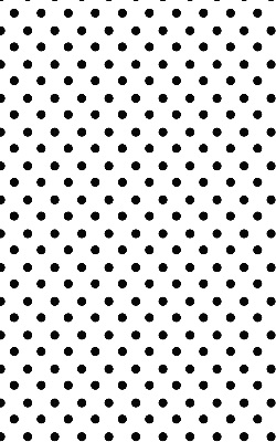 Modern roller blind con diseño de puntos negros
