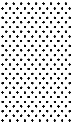 Modern roller blind con diseño de puntos negros