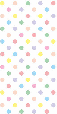 Estor enrollable con motivos de puntos de colores
