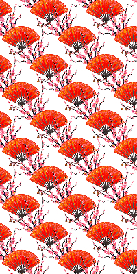 Modern roller blind con tejido rojo para ventanas