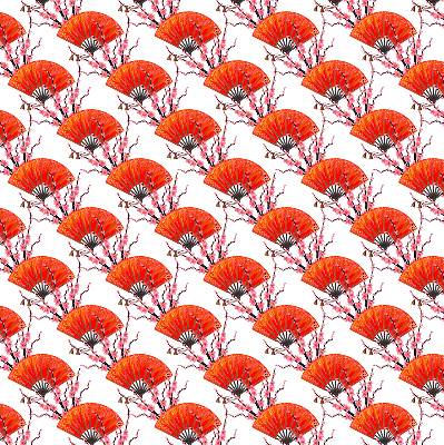 Modern roller blind con tejido rojo para ventanas