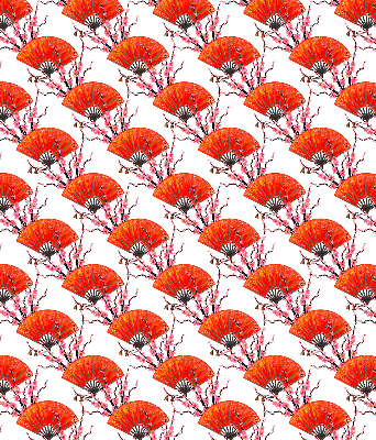 Modern roller blind con tejido rojo para ventanas