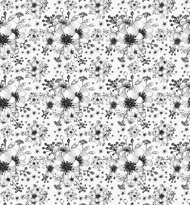 Modern roller blind con dibujo de flor