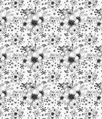 Modern roller blind con dibujo de flor