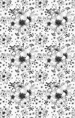 Modern roller blind con dibujo de flor