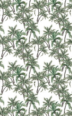 Estor enrollable con estampado de palmeras